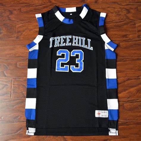 MM MASMIG Nathan Scott #23 One Tree Hill Ravens Basketball Jersey Stitched Black-in Basketball ...