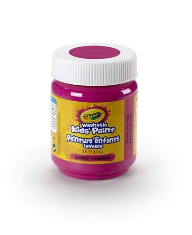 Crayola Classic Kids' Washable Paint - Pink | Walmart Canada