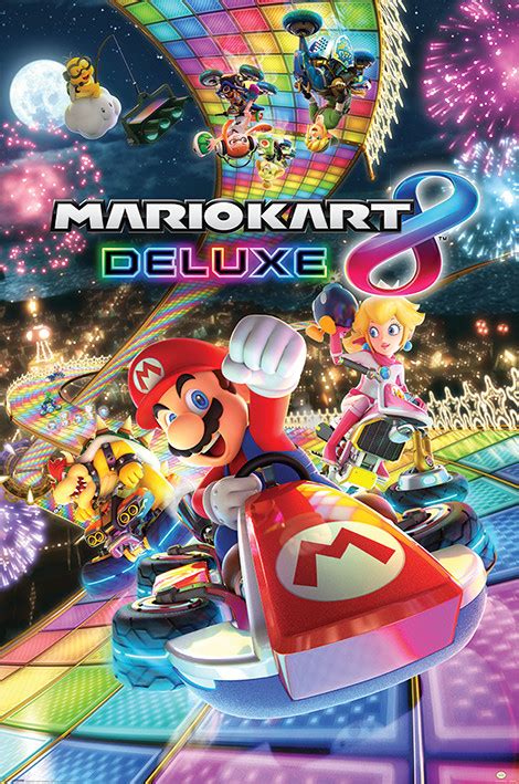 Mario Kart 8 - Deluxe Poster | All posters in one place | 3+1 FREE