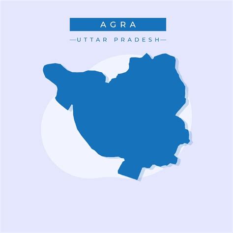 Premium Vector | Map of agra city map vector illustration vector of agra city map india city