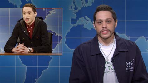 'SNL': Pete Davidson Says Goodbye on 'Weekend Update'