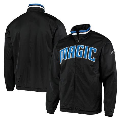 NBA Satin Orlando Magic Threat Tricot Jacket - Jackets Masters