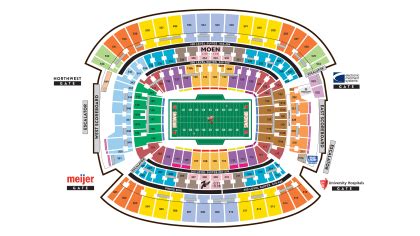 Home Design 4016i8: Cleveland Browns Stadium Layout