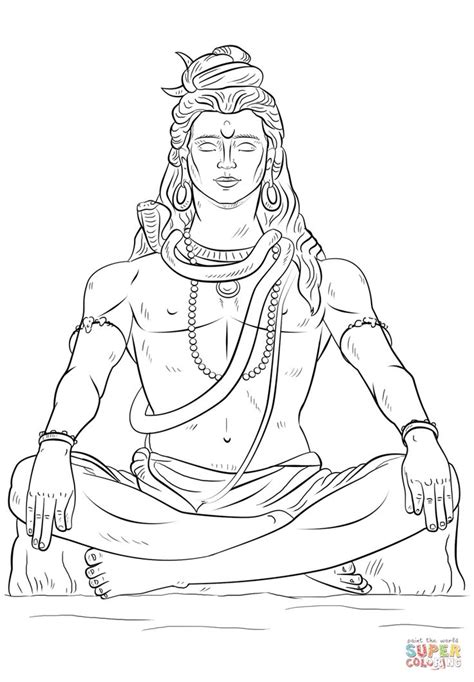 Lord Shiva | Lord shiva painting, Shiva art, Shiva tattoo design