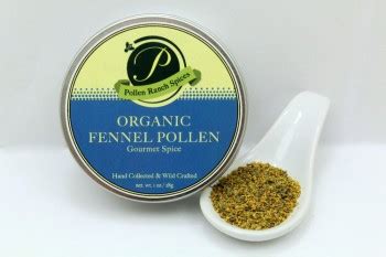 Organic Fennel Pollen Recipes