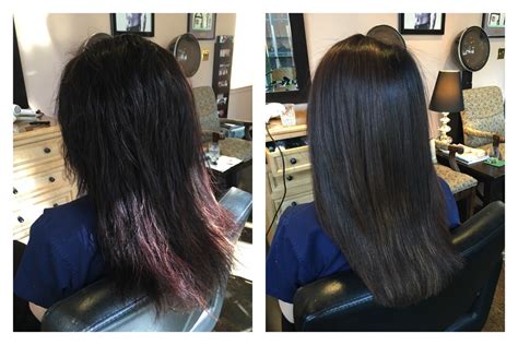 KERATIN TREATMENT BEFORE AFTER | MJ Hair Designs