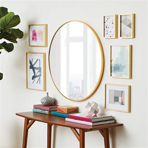 Round Living Room Mirrors - Home Design Ideas