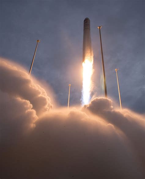 Orbital ATK Antares Rocket Successfully Launches From Wallops Facility