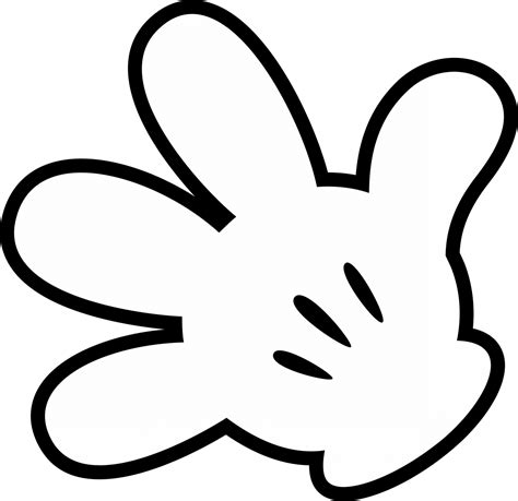 Mickey Hand PNG Image - PurePNG | Free transparent CC0 PNG Image Library