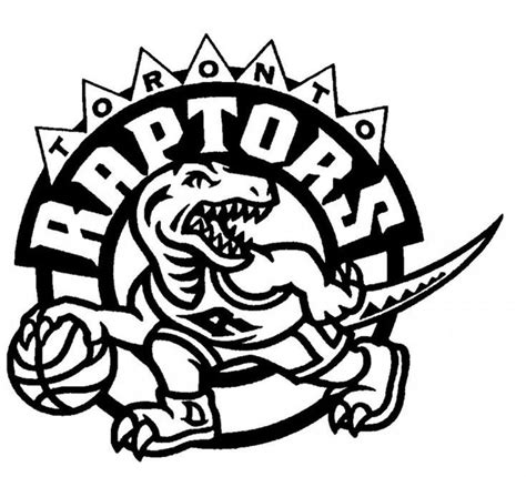 Free Toronto Raptors Coloring Pages