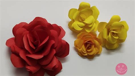 How To Make Origami Flowers Out Of A4 Paper | Best Flower Site