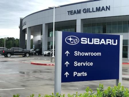 Team Gillman Subaru North | Houston Subaru Dealer & Service Ctr