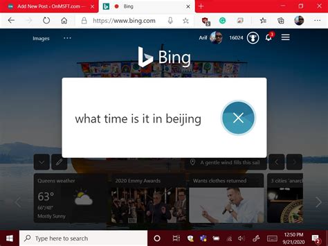 Bing Voice Search is now available on the web and desktop - OnMSFT.com