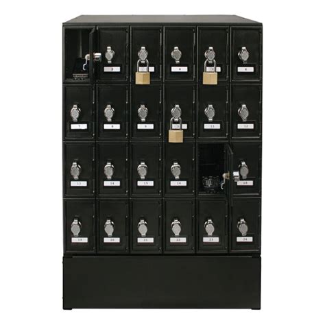 United Visual Products Cell Phone Lockers - 24 Lockers at School Outfitters