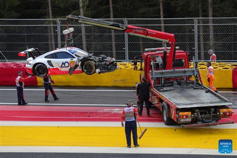 In pics: car crashes during 2023 FIA World Endurance Championship-Xinhua