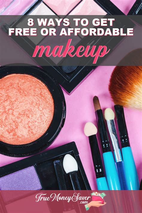 8 Ways To Get Affordable Or Even Free Makeup - Yes FREE!