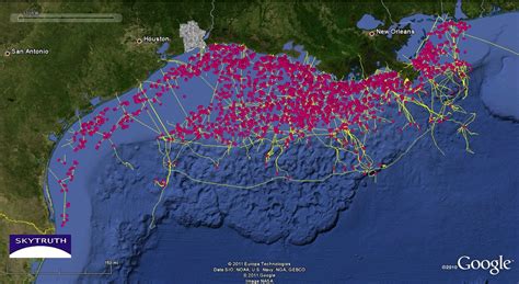 Have You Seen This Map Of Gulf Coast Pipelines And 3000 Oil Rigs | Images and Photos finder