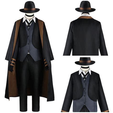 Nakahara Chuuya Cosplay Costume Outfits Halloween Carnival Suit