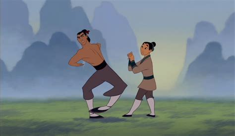 Smears, Multiples and Other Animation Gimmicks, Li Shang Mulan (1998), Disney