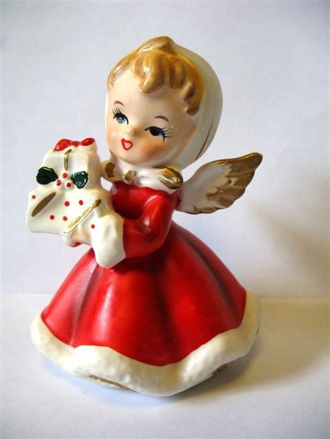 Pin by graystarlight on Vintage Christmas Porcelain | Christmas figurines, Christmas angels ...