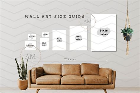 Wall Art Size Guide Frame Display Size Guide Poster Size - Etsy Australia