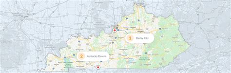 Kentucky Casinos: Map of the Best Gambling Places in KY