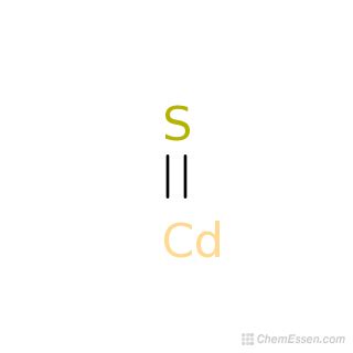 CADMIUM SULFIDE Structure - CdS - Over 100 million chemical compounds ...