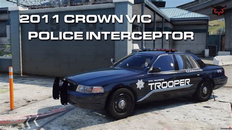 FiveM Cars - 2011 Ford Crown Vic Police Interceptor - YouTube