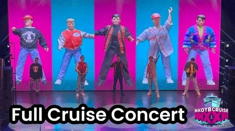 NKOTB Concert - Cruise 2023 - Group A - YouTube