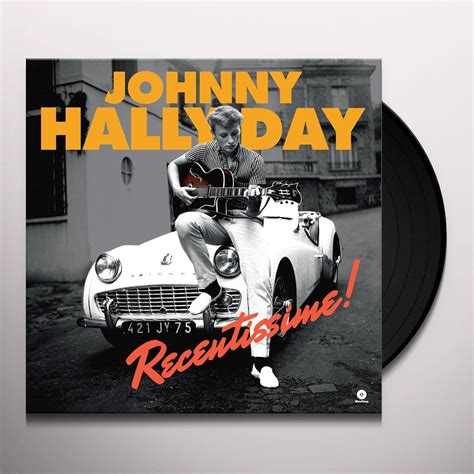 Johnny Hallyday Recentissime! Vinyl Record