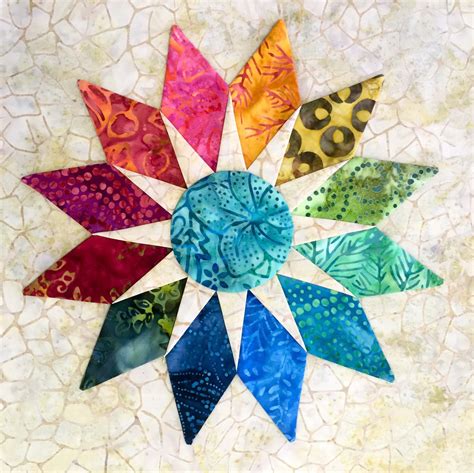 Shooting star | Dresden quilt, Quilts, Star quilt patterns