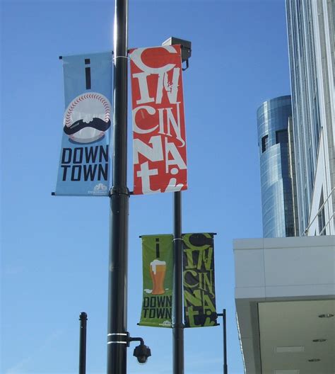 I Love Downtown Cincinnati: Custom-Designed Banners Installed ...