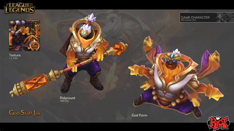 ArtStation - God Staff Jax