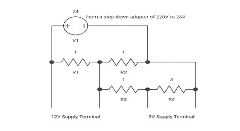 Circuit diagram for rechargeable batteries. | Download Scientific Diagram