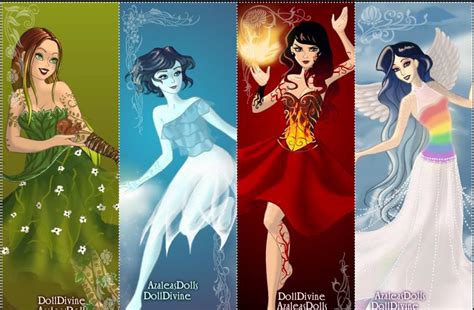 The Element Girls by EarthGirlxoxoxox on DeviantArt