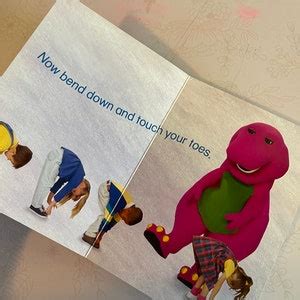 1996 Barney Plays Nose to Toes, Barney Story Book, Barney Book ...