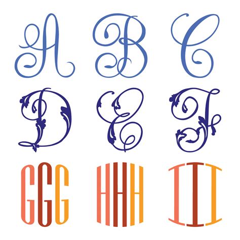 10 Cricut Cartridges Monogram Font Images - Mini Monograms Cricut ...