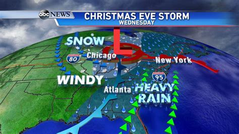 Christmas Forecast: Stormy Week to Bring Severe Weather and Lots of ...