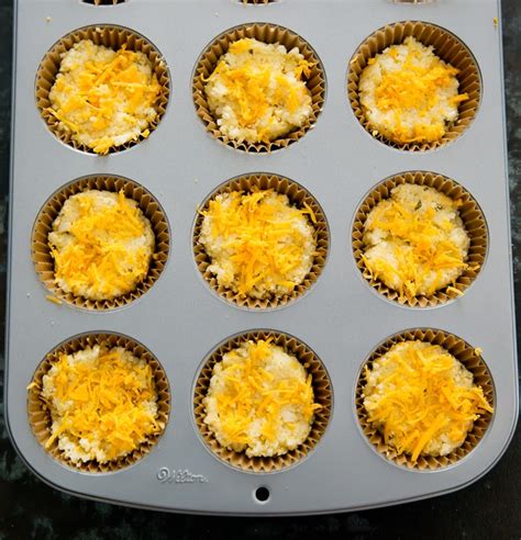 Cheesy Cauliflower Muffins - Kirbie's Cravings