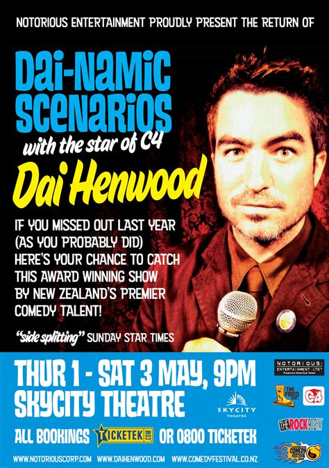 Dai Henwood – New Zealand Comedy Trust