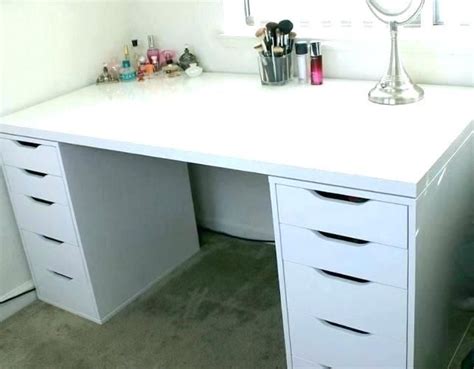 Ikea Drawers Office | White desk with drawers, Ikea white desk, Ikea drawers