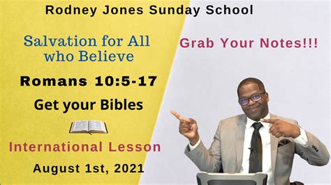 RodneyJonesSundaySchool