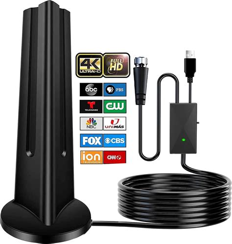 2023 Newest TV Antenna for Digital TV Indoor, 420+ Miles Range HDTV Antenna, Digital Indoor HDTV ...