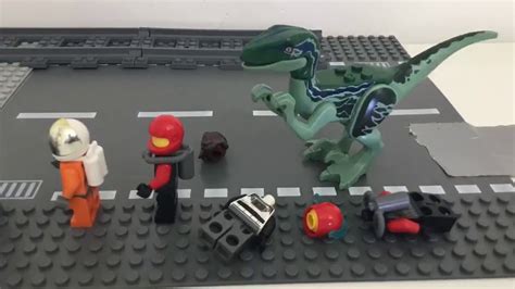 Lego stop motion : a Dinosaur disaster #1 - YouTube