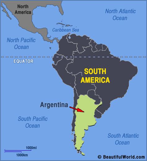 Map of Argentina - Facts & Information - Beautiful World Travel Guide