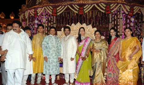 Balakrishna Family @ Jr NTR, Lakshmi Pranathi Marriage | Tollywood ...