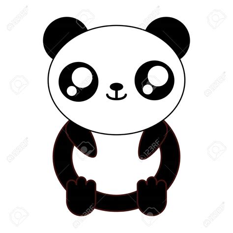 Como dibujar panda kawaii paso a paso - Fotos de amor & Imagenes de amor