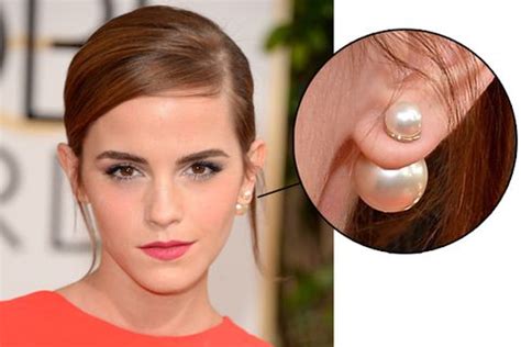 Emma Watson Cool Earrings - Emma Watson Mismatched Earrings