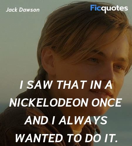 Jack Dawson Quotes - Titanic