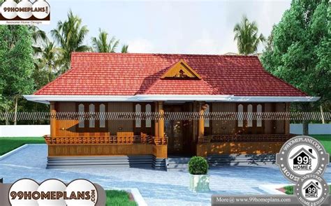 Small Nalukettu House Plans & 80+ Single Story Home Floor Collections | Traditional house plans ...